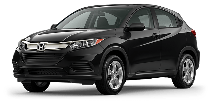 2021-Honda-HR-V-hero Black Honda HR-V representing certified auto body repair services